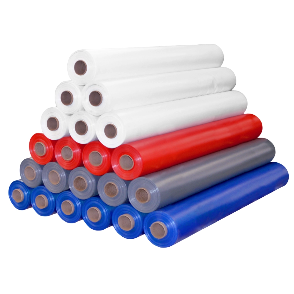 Picture of a pallet of 10 oz PVC-Coated Polyester Fabric 20×20