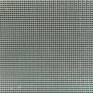 Picture of a sample of a 18 oz Clear PVC-Coated Polyester Fabric 11×11