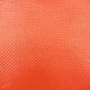 Picture of a sample of an orange 18 oz PVC-Coated Polyester Fabric 14×14