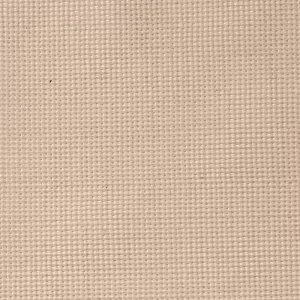 Picture of a sample of a beige 80% Mesh PVC-Coated Polyester