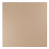 Picture of diagram of a beige 10x10 18 oz multipurpose tarp showing the product extended